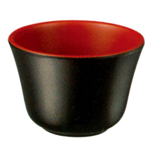 Starry Mart Ever Unison Japanese Style Red Melamine Plastic Tea Cup 180 * 58mm – Durable & Heat-Resistant – Dishwasher Safe