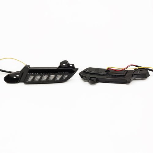 2 pçs carro led luz de neblina luz de neblina luz de seta dinâmica DRL para Toyota Tacoma 2016 2017