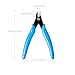 LB2 5 Inch Model Nipper, Plastic Model Tools for Beginners, Sharp Blade Gundam Nipper with Non-Slip Grip, Spure Cutter for Electronics, Gunpla Model Building, Jewelry (Sky Blue)