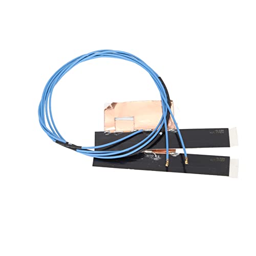 Zyyini Antena WiFi, 1 par de 2,4 GHz 5 GHz Dual Band forte compatibilidade com antena WiFi, computad