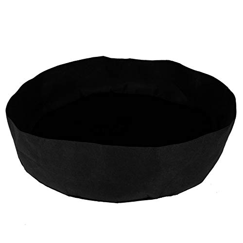 BWLZSP Sacs à Plantes Lit de Jardin surélevé Feutre de Plantation Sac de Culture de Jardin Rond pour Plantes végétales à Fleurs d'herbes Sac de Culture pour Plantes Conteneur de Plantation(Le Noir)
