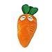 1 PACK PUPOPPO Squeaky Peluche Giocattoli di peluche Carino Carota Tipo Peluche Giocattoli per cani Peluche Giocattoli da masticazione divertenti per piccoli animali domestici, giocatto