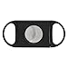 Quality Importers Slide Cigar Cutter, Havana Beauties Global NFT Gallery Series, Cubanesque Cigar Portrait on Closed Back Straight Cut Black Frame (Havana Delight)