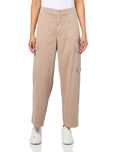 Pantalon cargo decontracte femme Lucky Brand en twill fluide coton