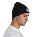 ADTEMP Heartagram Outdoor Unisex Beanie Warm Thick Knitted Hat Soft Elastic Skull Hat Black