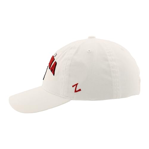 Gorra oficial NCAA clásica blanca unisex adulto miniatura 3