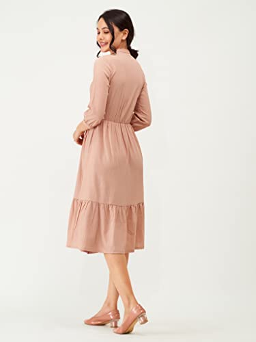 Image of AASK Women Fit and Flare Dress