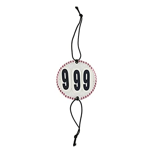 Chiffres de départ équestres cristaux rose Horze accessoire de selle - 2