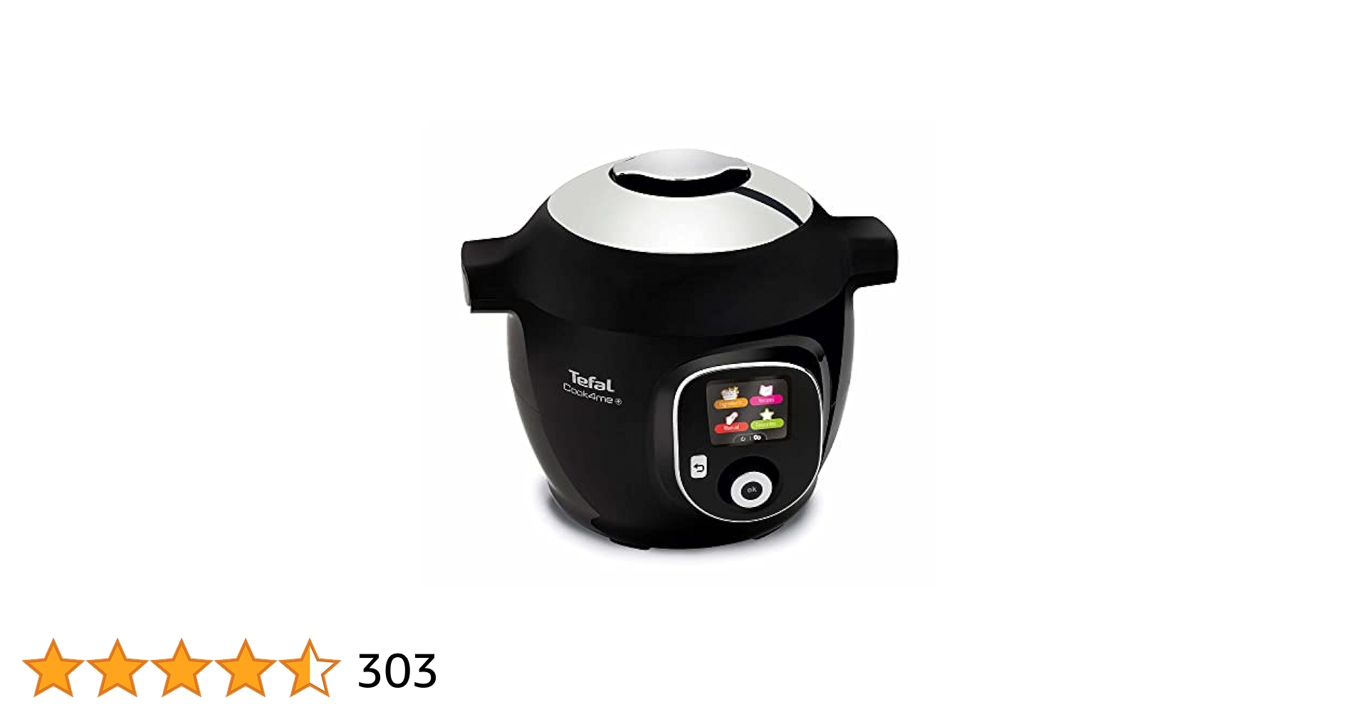 TefaL CY851840 Cook4me Plus Multi-Cooker, (6 Portions