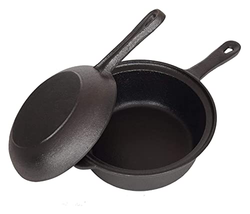 Wok Cookery de hierro fundido con recubrimiento antiadherente