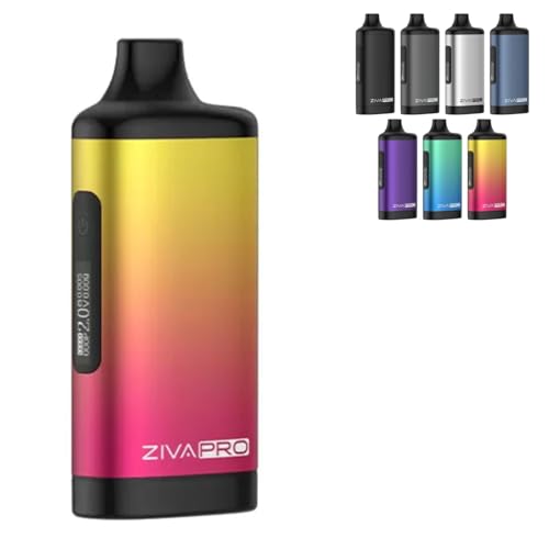 電子タバコ Yocan Ziva Pro ヨーカン ヨーキャン ジーバ プロ 【正規品】 ステルス バッテリー for CBDワックス、CBDリキッド ベイプ 本体 650mAh バッテリー OLEDディスプレイ 510スレッド 磁気接続 Type-C ニ