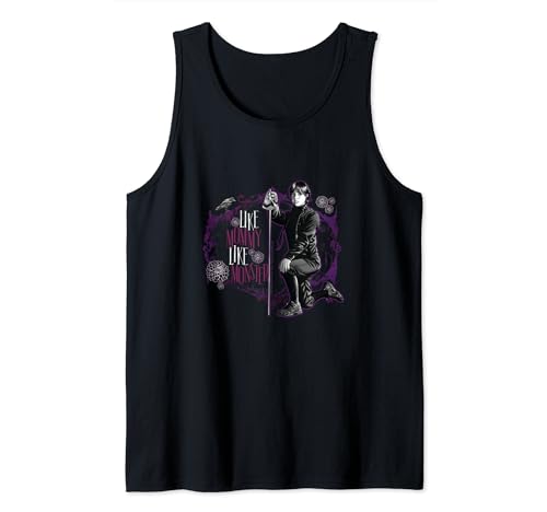 Wednesday Like Mommy Like Monster Fencing Shot Camiseta sin Mangas