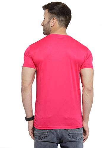 Image of AWG ALL WEATHER GEAR Men's Round Neck Half Sleeves, Lightweight Quick Dry Regular Dry Fit Sports T-shirt