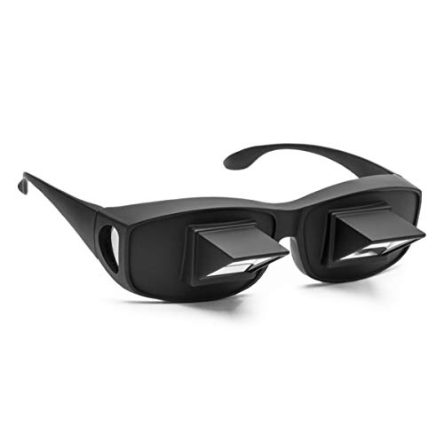 Image of EMERGE Lazy Readers,High Definition Prism Glasses Horizontal Glasses Lazy Spectacles Periscope Lie Down for Reading /Watching TV /Laptop