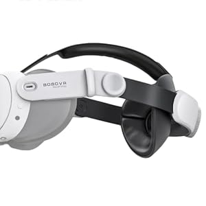 BOBOVR M3 Mini Head Strap VR Accessories Compatible with Meta Quest 3,Comfortable Elite Strap for Enhanced Support and Lightweight Design, Zero-Touch for ears