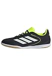 adidas Unisex COPA Court Club Indoor Football Boots, core Black/FTWR White/Lucid Lemon, 9 UK