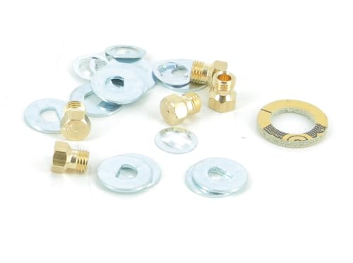 Kit injecteurs gaz butane 36050974 pour Cuisinière AMICA, CURTISS, ESSENTIEL B, FAGOR, HORN, CUISINIERE ESSENTIELB ECG 502B, CUISINIERE ESSENTIELB ECG501B, CUISINIERE ESSENTIELB ECG501I