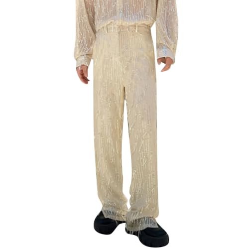 Pantalones de entrenamiento rectos transpirables para danza urbana y ropa de calle 7