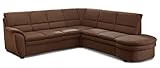 Polsterbezug im Rücken / Maße: 260 x 89 x 240 cm (BxHxT), Sitzhöhe: 45 cm, Sitztiefe: 55 cm, Liegefläche Bett: 200 x 120 cm