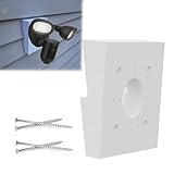 Mount for Ring Floodlight Pro 3 inch Vinyl Siding,Secure Floodlight Plug Mount with Counterbore Screws