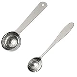 DIFLAX 2 Pièces Cuillères Doseuses Cuillère Doseuse pour Thé en Vrac Cuillère-mesure à Thé...