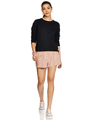 Image of Women's Cotton Round Neck Pullover Sweater