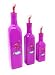Kucly » Pack de 3 - Aceitera y Vinagrera Antigoteo de Cristal...