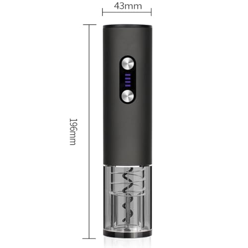 Electric Wine Opener Wine Gifts Bottle Openers Kit with Foil Cutter, Wine Aerator Pourer, Vacuum Stopper USB C Rechargeable Cordless Electric Wine Corkscrew Gift Set by SCSXGO - Image 6