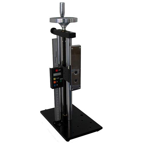 PCE Instruments, PCE‑FTS50 Force Test Stand for Tensile & Compression Testing, Digital Measuring Distance Display, Up to 500 N Force Range, Mounting Plate ADP‑UNI Required