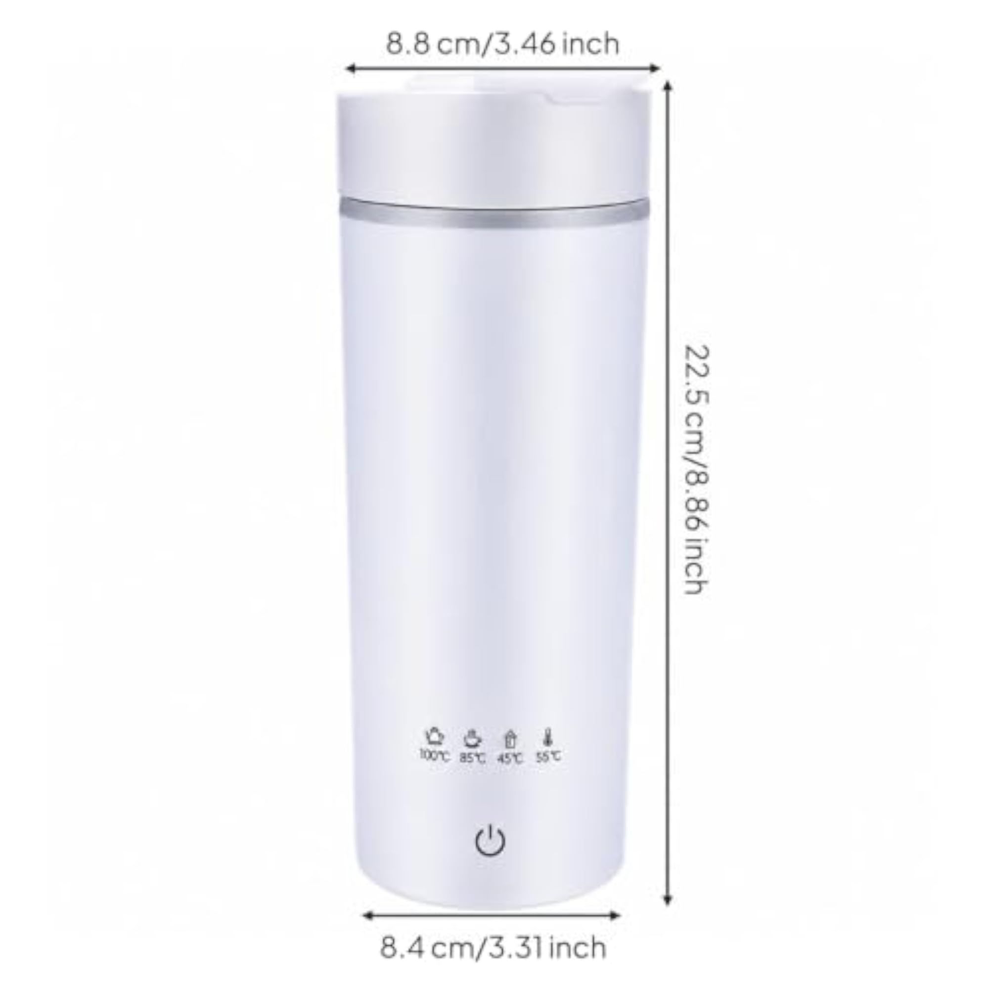 Auto Shutoff Portable Electric Heating Cup, Compact Design