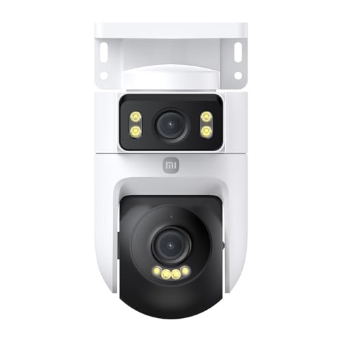 XIAOMI Outdoor Kamera CW500 Dual, Dual 2.5K Ultra-HD Bildqualität, AI Erkennung, Dual-Band Wi-Fi 6, Sicherheitschip
