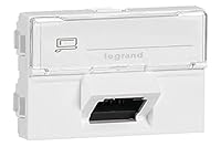 Legrand 76508 Msc 1Xrj45 Kat6A Stp 45° 2M Ws