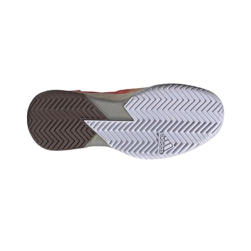 Image of Adidas Women's Adizero Ubersonic 4 Sneaker, Solar Orange Taupe Met Ecru Tint, 11 US