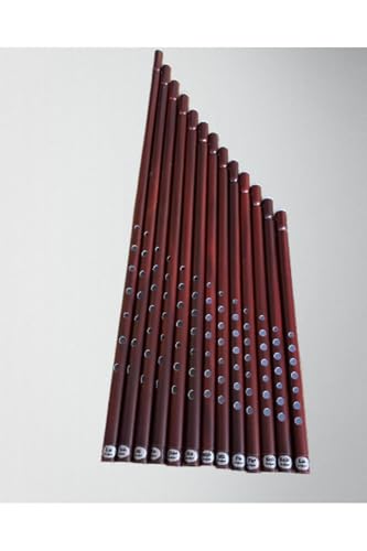 Professional Flute Kaval Set 13 Piece Left Handed with Case Turkish Musical Instrument for Advanced Players