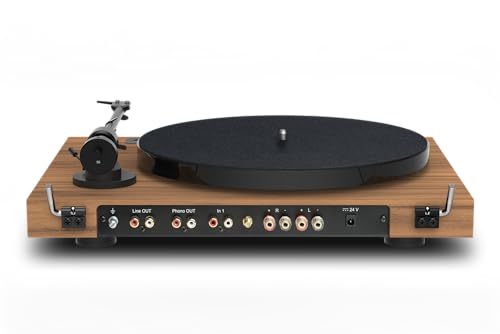 Pro-Ject Jukebox E1 et Speaker Box 5 Set Turntable System – Table tournante avec boîtiers – Bluetooth, Tout en Un, Facile à Installer – Noyer - Les Beatles, Paul McCartney, John Lennon, RIngo Starr, George Harrison Pro-Ject Jukebox E1 et Speaker Box 5 Set Turntable System - Table tournante avec boîtiers - Bluetooth, Tout en Un, Facile à Installer - Noyer – Image 4