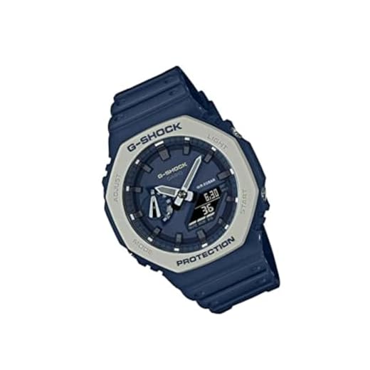 Relógio CASIO G-SHOCK unissex anadigi azul GA-2110ET-2ADR