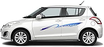 AutoDecals Sticker & Decal for Car -Blue Wave