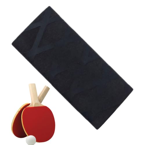 Sobregrip de raqueta de tenis de mesa | goma blanda Cinta adhesiva termorretráctil para raquetas | 5,51*3,94*0,39 pulgadas Cubierta de mango de suministros de tenis de mesa absorbente