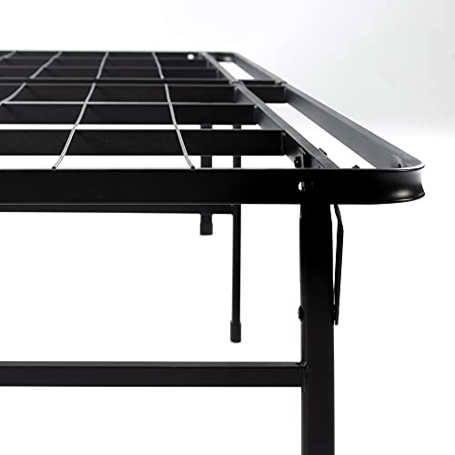 Image of Zinus 8 Inch Foam and Spring Mattress / Heavy Duty SmartBase Metal Mattress Foundation Set / Twin