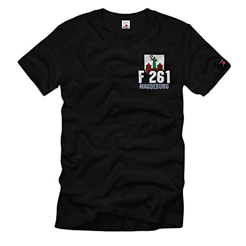 T-shirt Magdebourg DRBB Corvette K130 Braunschweig Noir Grand Format