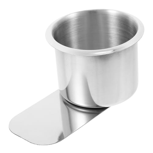 BEBEMOKO Cup Holder Accessories Poker Table Cup Holder Drink Cup Stand Metal Holder Stylish Silverware Holder