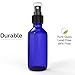 CULINAIRE 2oz Glass Spray Bottles for Essential Oils with Gold Pen Marker, Small Fine Mist Spray Bottle, Refillable, for Hair Spray, Essential Oils, Colognes, and Hand Sanitizers, Blue, Pack of 24