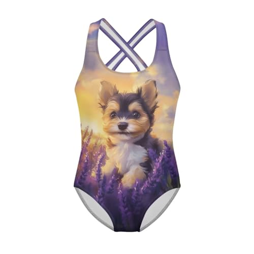 Girls One Piece Swimsuits Size 5-14 Kawaii Gymnastics Leotard for Beach Vacations