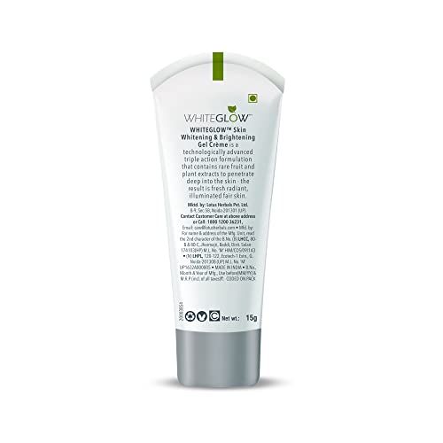 Image of Lotus Herbals Whiteglow Skin Whitening & Brightening Gel Cream SPF-25 I PA+++, 15g