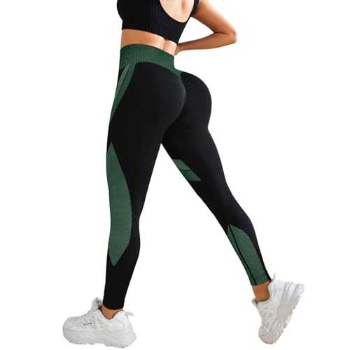 Leggings Pantalon Deporte Mujer Ropa Anticelulitico Mallas Blancas Leggins 3D Plumi Running Deportivo Verde Militar Leggins Mujer Verde Militar M