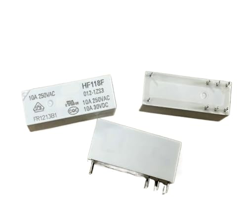 Relais HF118F 012-1ZS3 commutateur 12V inverseur 118F-1C-8P de rechange