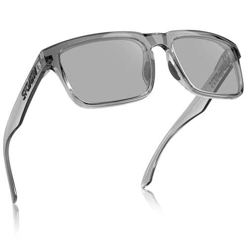 Image of STGATN Big Head Sunglasses for Men - 155MM for Large Wide Heads Men's TR90 Ultralight UV400 Protection Glasses