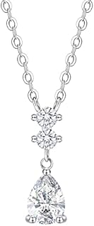 VANSZA Women's Necklace 925 Sterling Silver Pendant Necklace Mom Necklace Jewellery from Daughter,Mom Gifts for Mothers Day