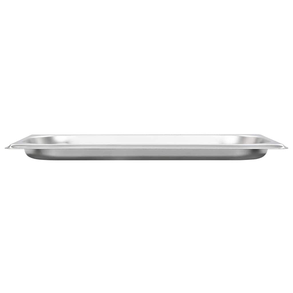 INLIFE Gastronorm 50892 - Contenedores (12 unidades, GN 1/3, 20 mm, acero inoxidable, 3,75 kg)