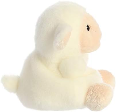 Aurora Palm Pals, Woolly The Lamb, Soft Toy, 33483, 5 inches, White